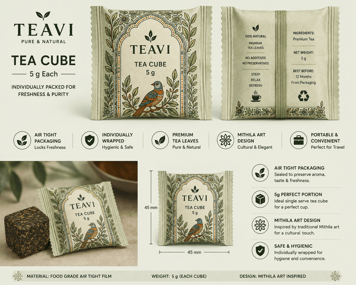 TeaVi Cube Wrapper